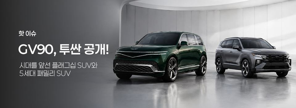 GV90과 투싼
